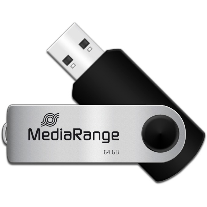 MediaRange Flexi-Drive 64 GB, USB-Stick | 04260283112258