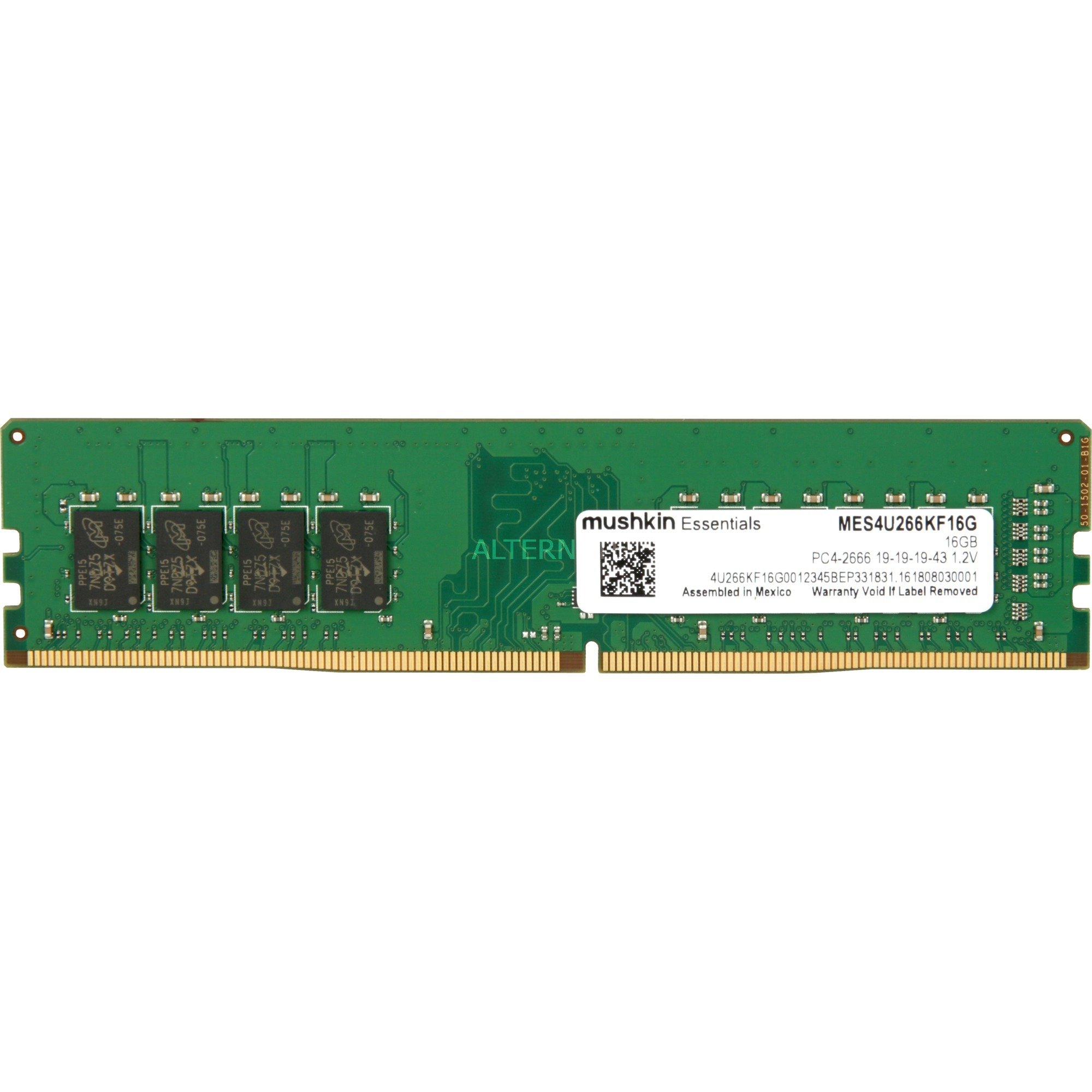 Mushkin DIMM 16 GB DDR4-2666 , Arbeitsspeicher | 00846651027948 Mushkin DIMM 16 GB DDR4-2666 , Arbeitsspeicher | 00846651027948