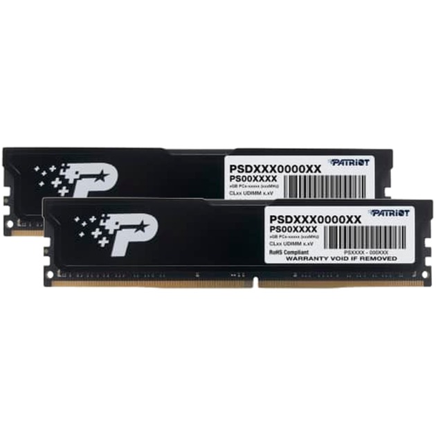 Patriot DIMM 16 GB DDR4-2666 (2x 8 GB) Dual-Kit, Arbeitsspeicher | 00814914024386 Patriot DIMM 16 GB DDR4-2666 (2x 8 GB) Dual-Kit, Arbeitsspeicher | 00814914024386