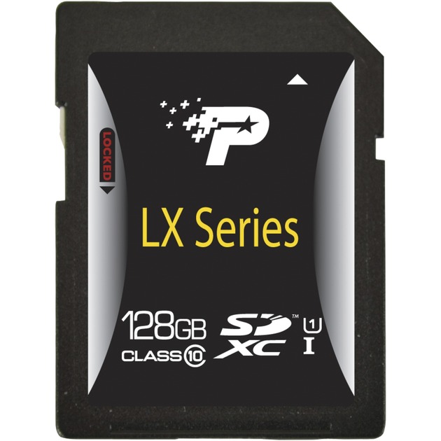 Patriot Secure Digital SDXC Card 128 GB, Speicherkarte | 00815530015208 Patriot Secure Digital SDXC Card 128 GB, Speicherkarte | 00815530015208
