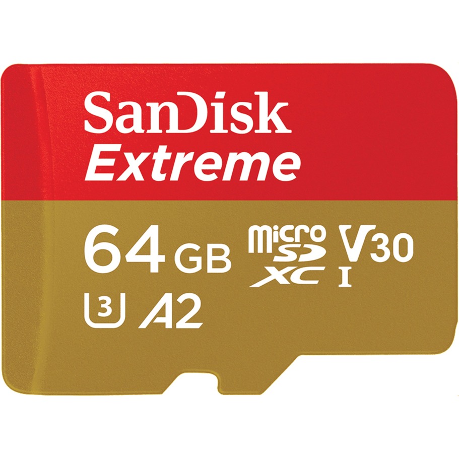 Sandisk Extreme 64 GB microSDXC, Speicherkarte | 00619659182472 Sandisk Extreme 64 GB microSDXC, Speicherkarte | 00619659182472