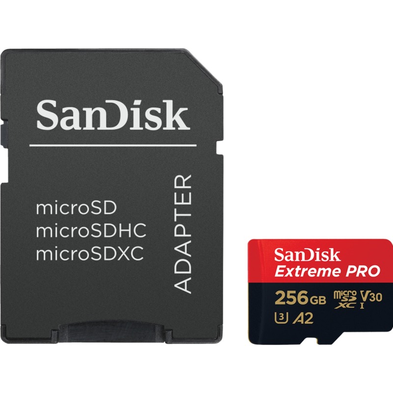 Sandisk Extreme PRO 256 GB microSDXC, Speicherkarte | 00619659167837 Sandisk Extreme PRO 256 GB microSDXC, Speicherkarte | 00619659167837