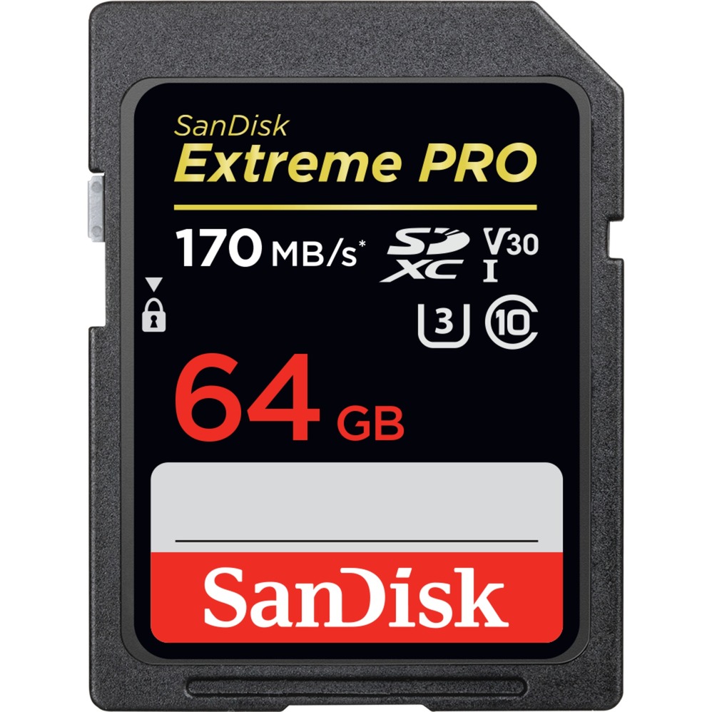Sandisk Extreme PRO 64 GB SDXC, Speicherkarte | 00619659169299 Sandisk Extreme PRO 64 GB SDXC, Speicherkarte | 00619659169299
