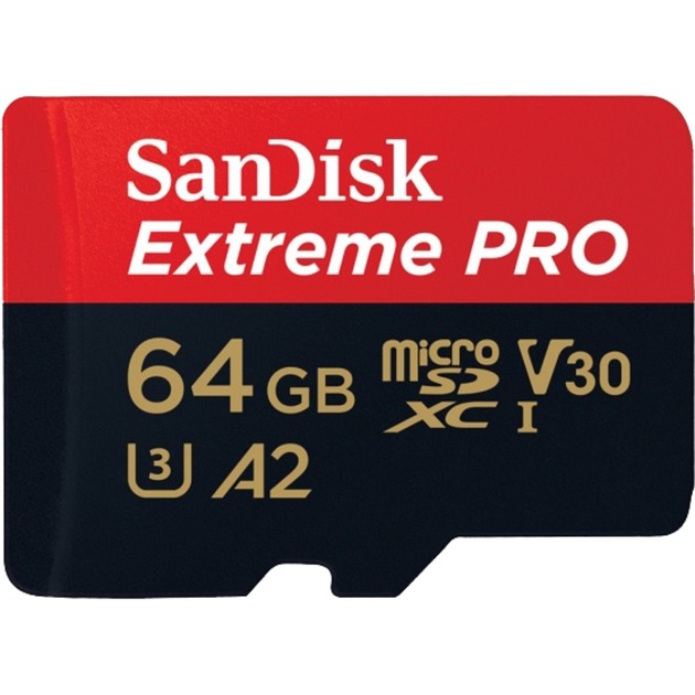 Sandisk Extreme PRO microSDHC 64 GB, Speicherkarte | 00619659169794 Sandisk Extreme PRO microSDHC 64 GB, Speicherkarte | 00619659169794