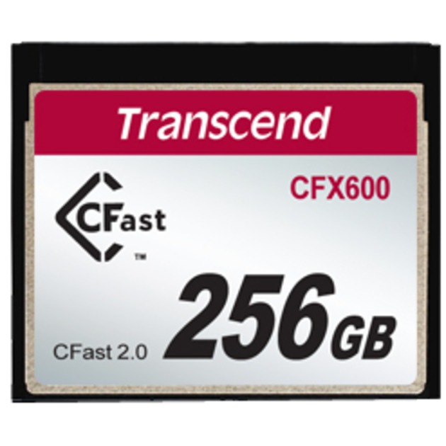 Transcend CFast 2.0 CFX600 256 GB, Speicherkarte | 00760557830009 Transcend CFast 2.0 CFX600 256 GB, Speicherkarte | 00760557830009