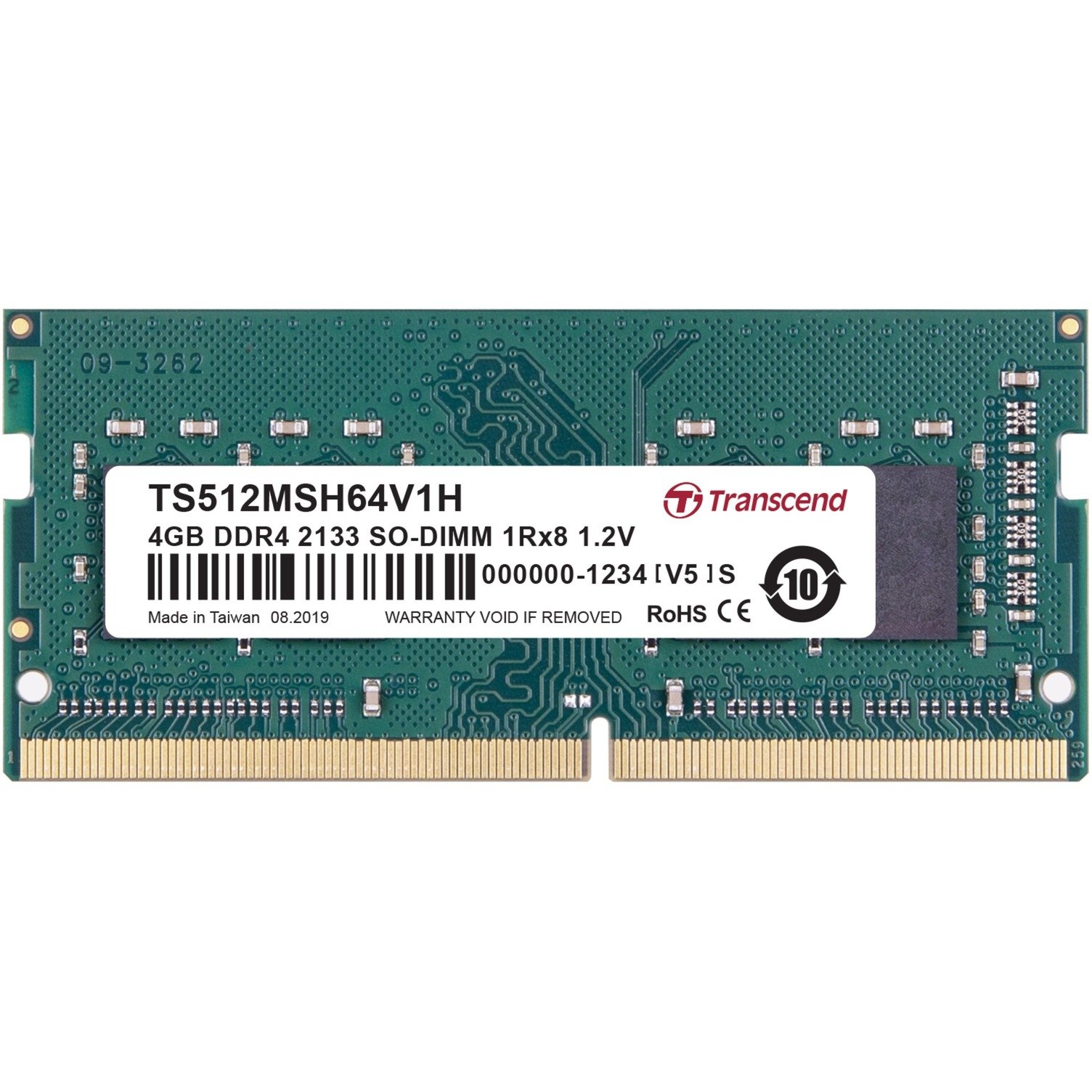 Transcend SO-DIMM 4 GB DDR4-2133 , Arbeitsspeicher | 00760557831594 Transcend SO-DIMM 4 GB DDR4-2133 , Arbeitsspeicher | 00760557831594