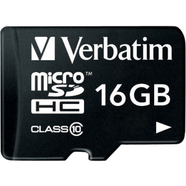 Verbatim microSDHC 16 GB Class 10, Speicherkarte | 00023942440826 Verbatim microSDHC 16 GB Class 10, Speicherkarte | 00023942440826