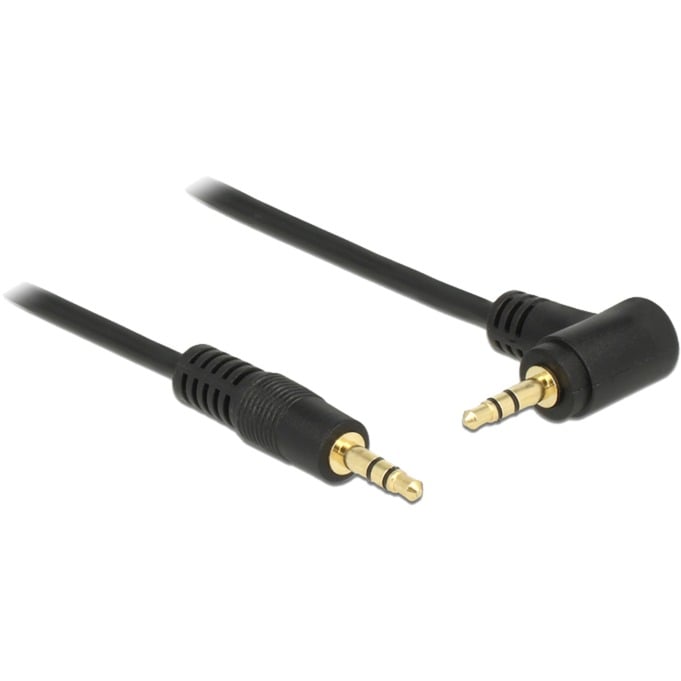 Optisches Audiokabel Auf 3 5mm Klinke DeLOCK Audiokabel Klinke 3,5mm Stecker > 3,5mm Stecker schwarz, 3 Meter