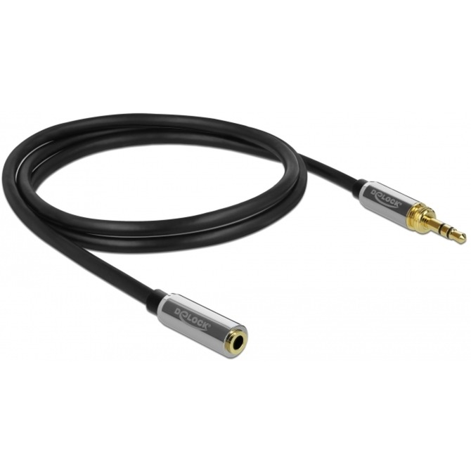 Klinkenverlängerungskabel 3,5mm 3Pin Stecker > Buchse