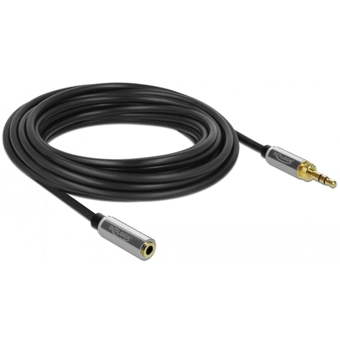 Klinkenverlängerungskabel 3,5mm 3Pin Stecker > Buchse