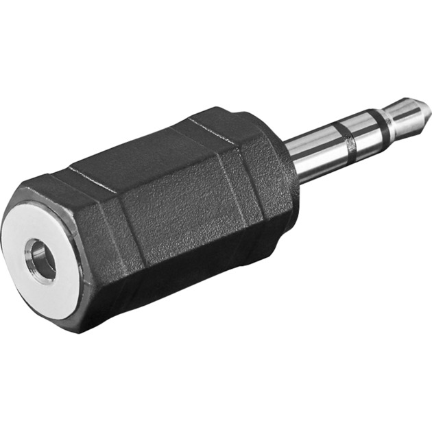 Goobay Adapter 2,5mm (Buchse) > 3,5mm (Stecker) | 04040849118982