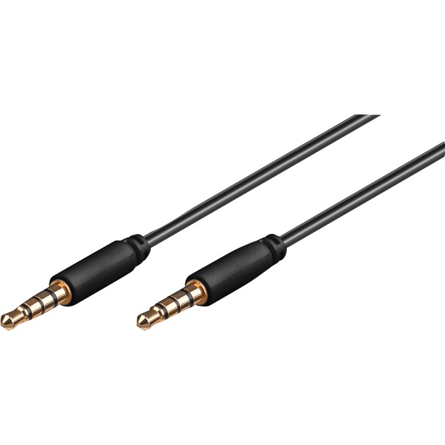 Goobay Audiokabel 3,5mm 4polig > 3,5mm 4polig | 04040849638305