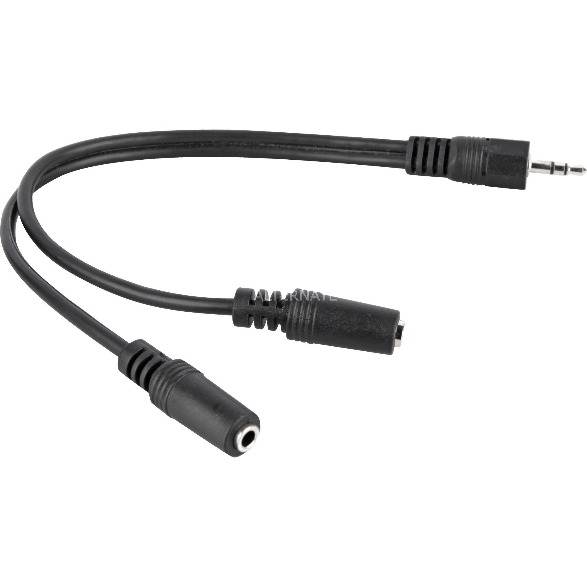 Goobay Kabel 3,5mm-Stecker > 2x 3,5mm-Kupplung | 04040849504648 Goobay Kabel 3,5mm-Stecker > 2x 3,5mm-Kupplung | 04040849504648