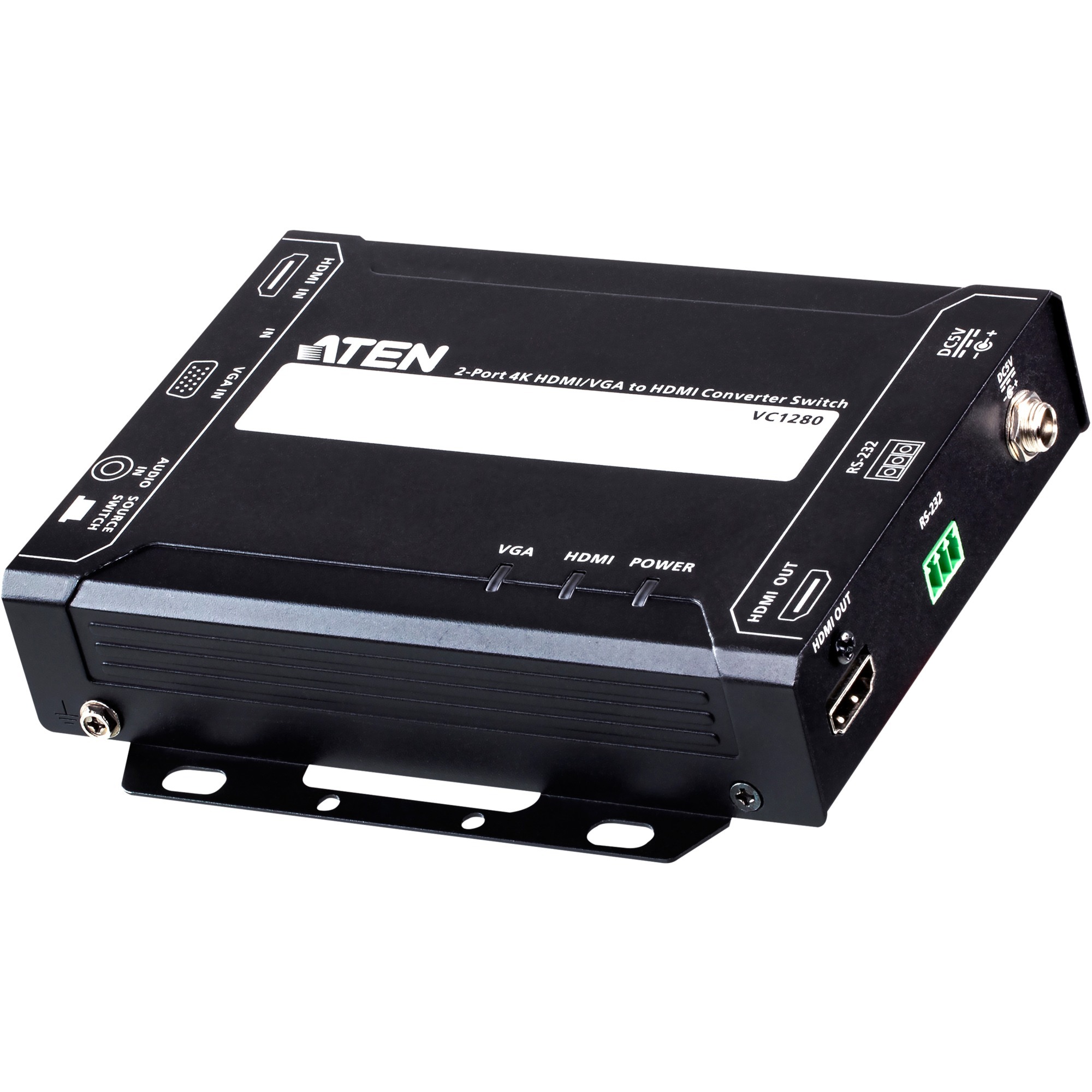 Aten 2-Port 4K HDMI / VGA > HDMI Konverter Switch | 04719264648458 Aten 2-Port 4K HDMI / VGA > HDMI Konverter Switch | 04719264648458
