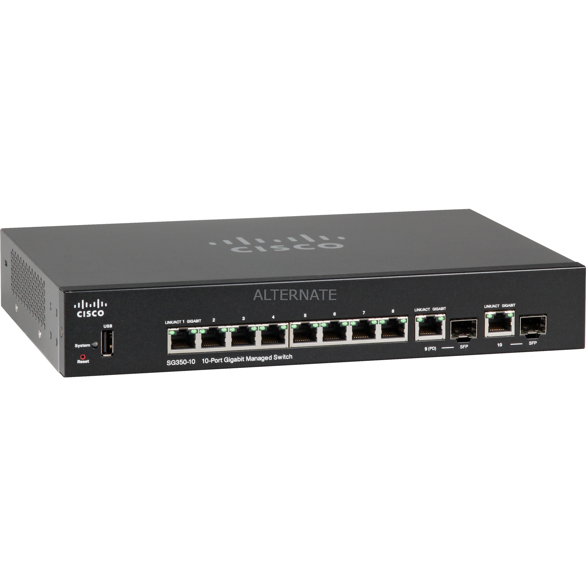 Cisco SG350-10, Switch | 00882658851209 Cisco SG350-10, Switch | 00882658851209