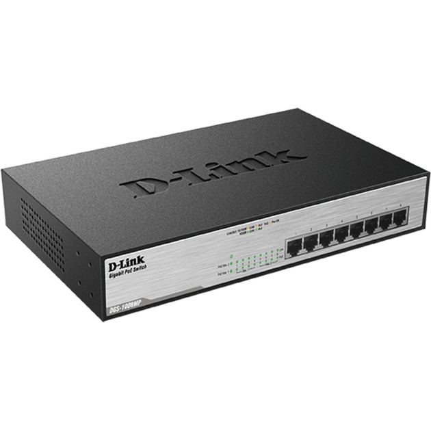 DGS-1008MP 140W/1000/UNM/ 8, Switch