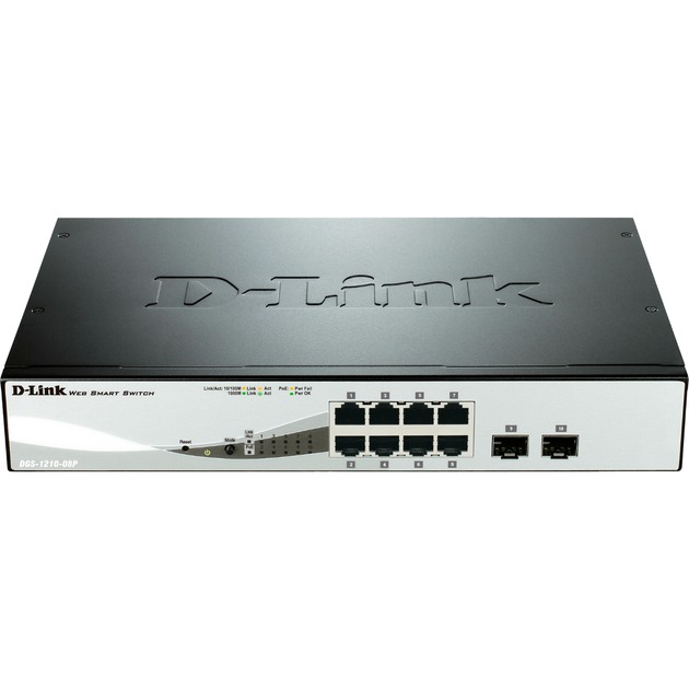 D-Link DGS-1210-08P, Switch | 00790069391958