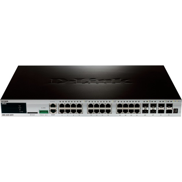 D-Link DGS-3420-28TC, Switch | 00790069364518 D-Link DGS-3420-28TC, Switch | 00790069364518