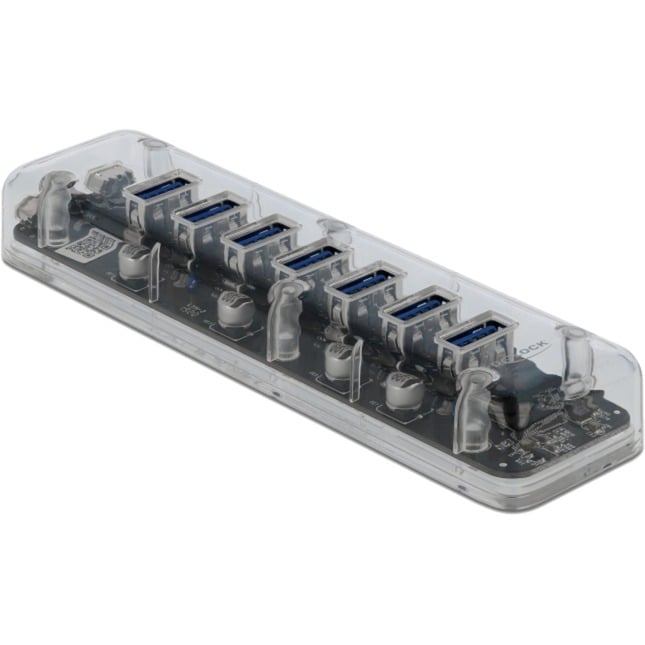 Delock Externer USB 3.0 Hub mit 7 Ports, USB-Hub | 04043619640881 Delock Externer USB 3.0 Hub mit 7 Ports, USB-Hub | 04043619640881