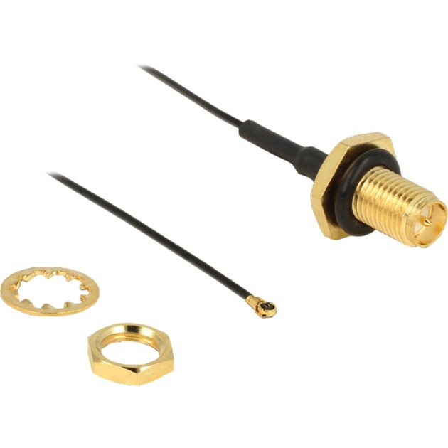 RP-SMA (Buchse) > MHF IV/HSC MXHP32 (Stecker), Koaxialkabel