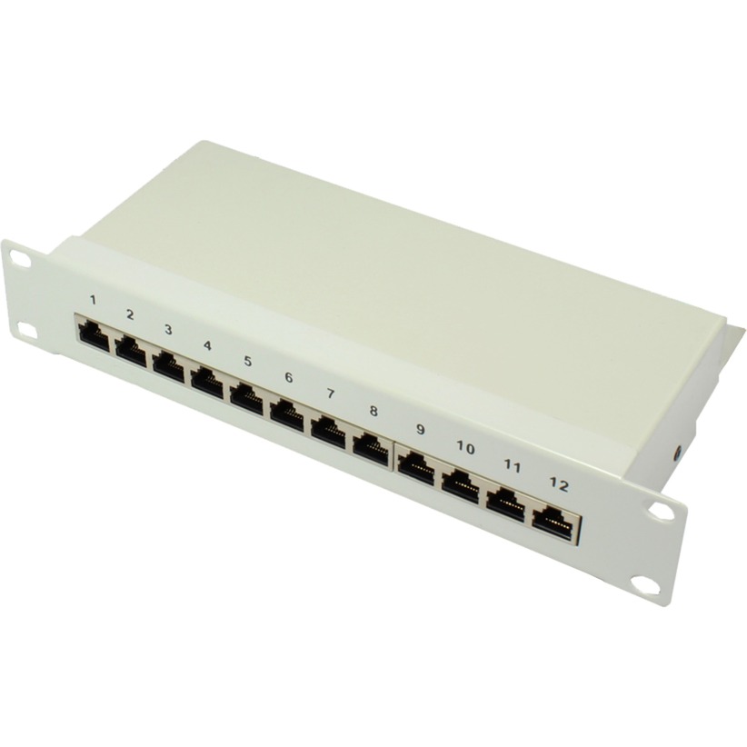 Good Connections Patchpanel 10″ 1HE Cat.6 12port | 04014619767328 Good Connections Patchpanel 10″ 1HE Cat.6 12port | 04014619767328