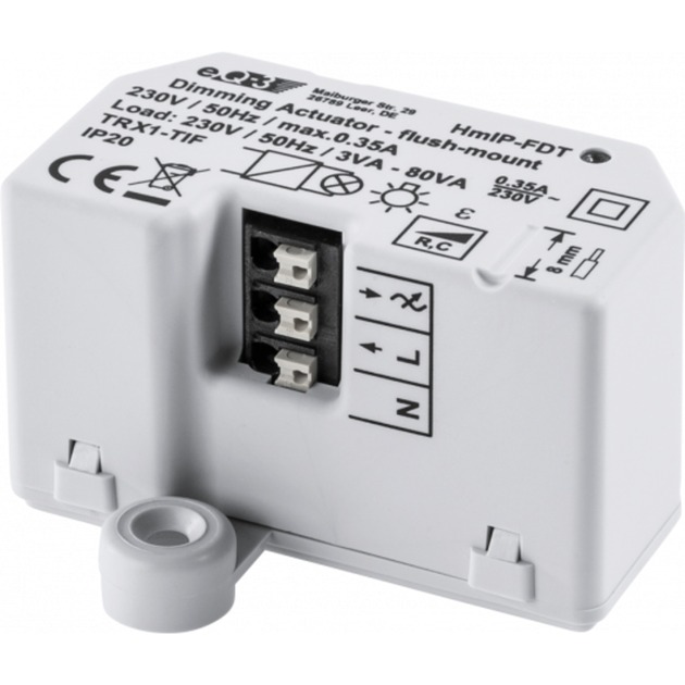 Homematic IP Dimmaktor Unterputz (HmIP-FDT), Schalter | 04047976506095 Homematic IP Dimmaktor Unterputz (HmIP-FDT), Schalter | 04047976506095