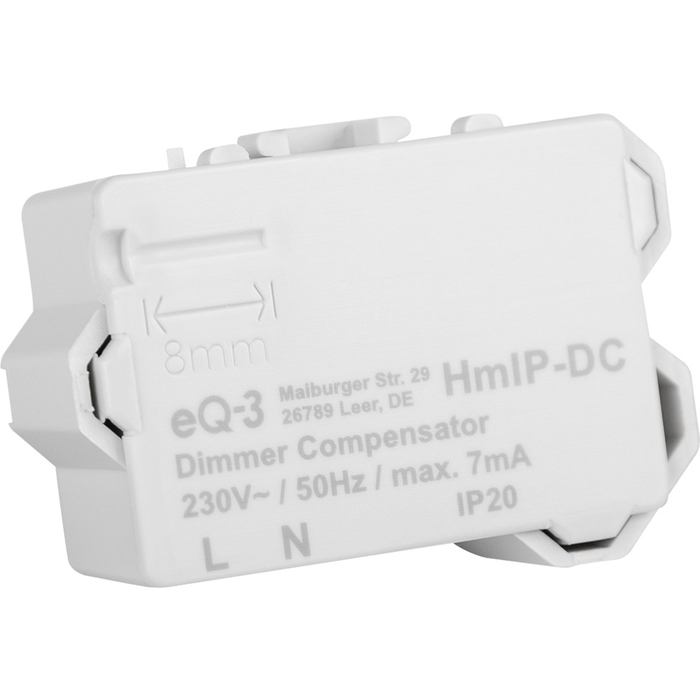 Homematic IP Smart Home Dimmerkompensator (HmIP-DC) | 04047976554027 Homematic IP Smart Home Dimmerkompensator (HmIP-DC) | 04047976554027