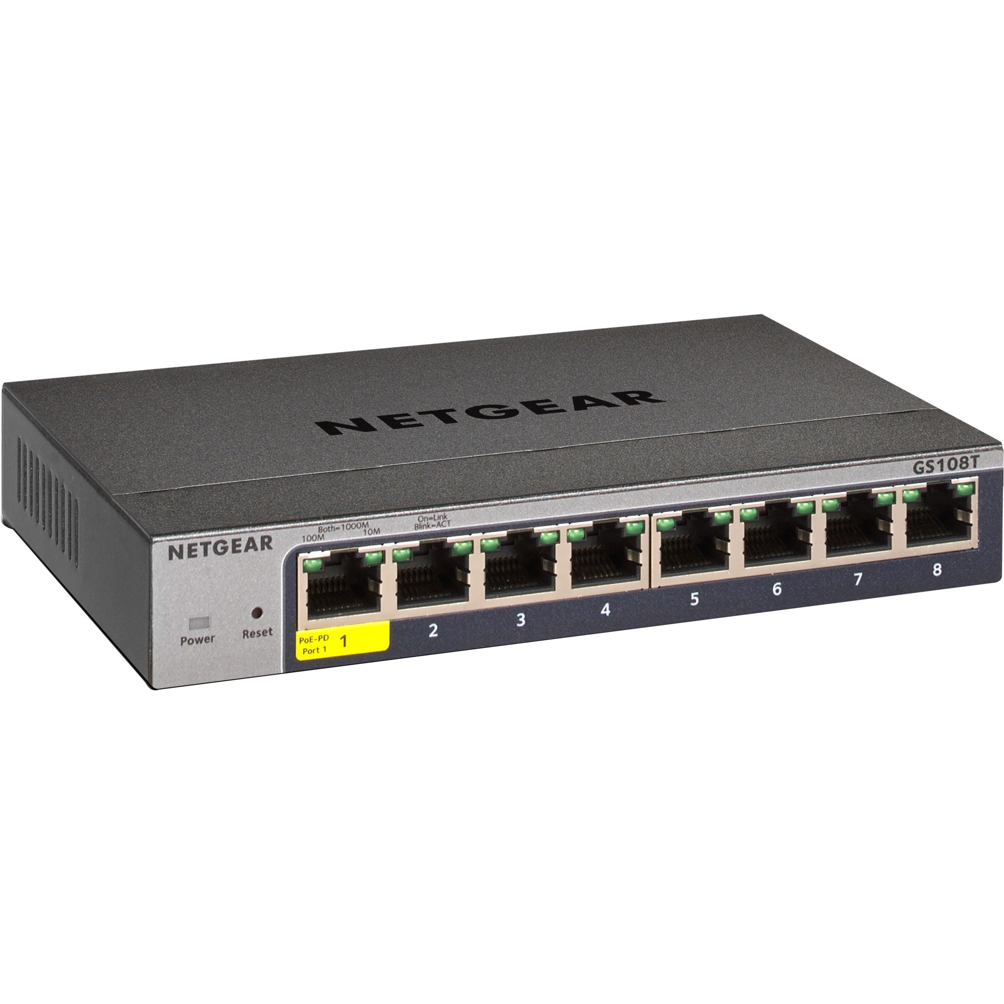 Netgear GS108T v3, Switch | 00606449138634 Netgear GS108T v3, Switch | 00606449138634