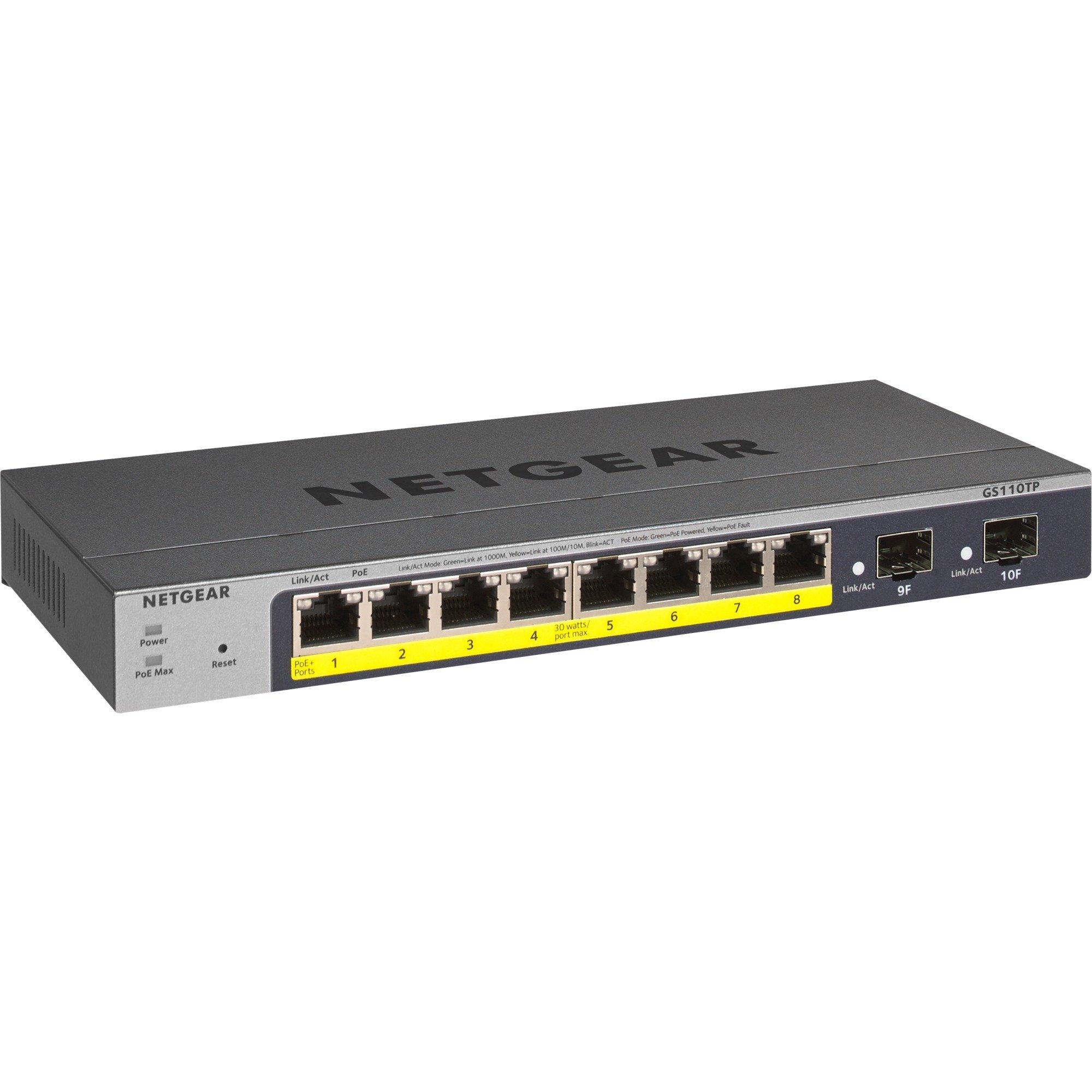 Netgear GS110TP v3, Switch | 00606449137644 Netgear GS110TP v3, Switch | 00606449137644