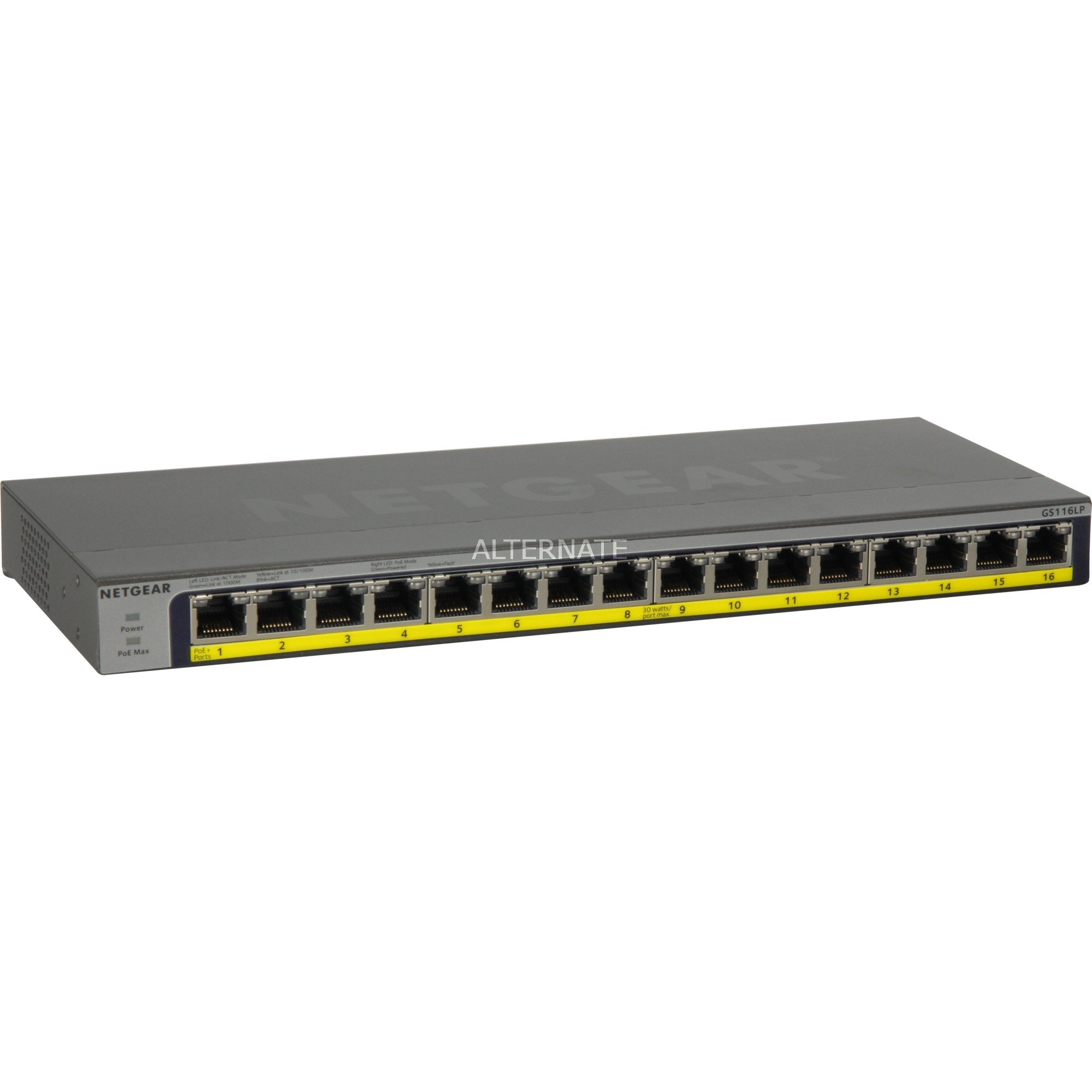 Netgear GS116LP, Switch | 00606449133356 Netgear GS116LP, Switch | 00606449133356