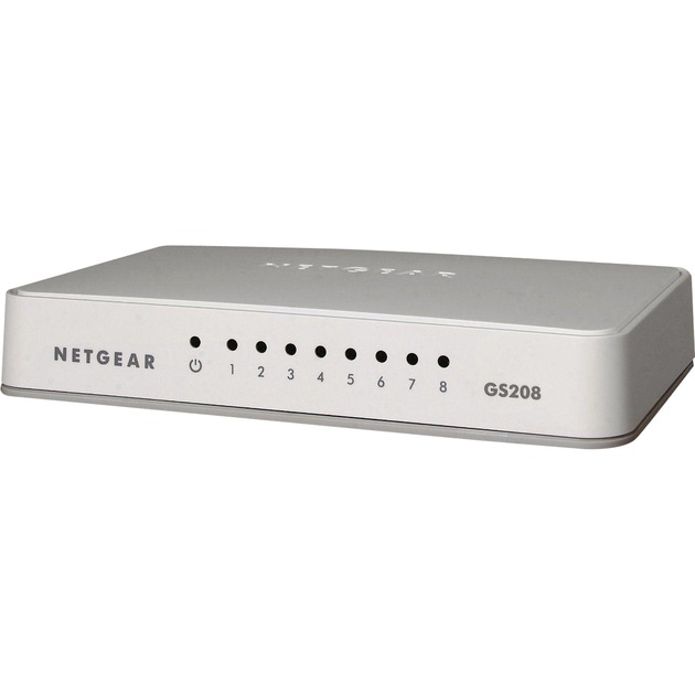 Netgear GS208-100PES, Switch | 00606449090437 Netgear GS208-100PES, Switch | 00606449090437