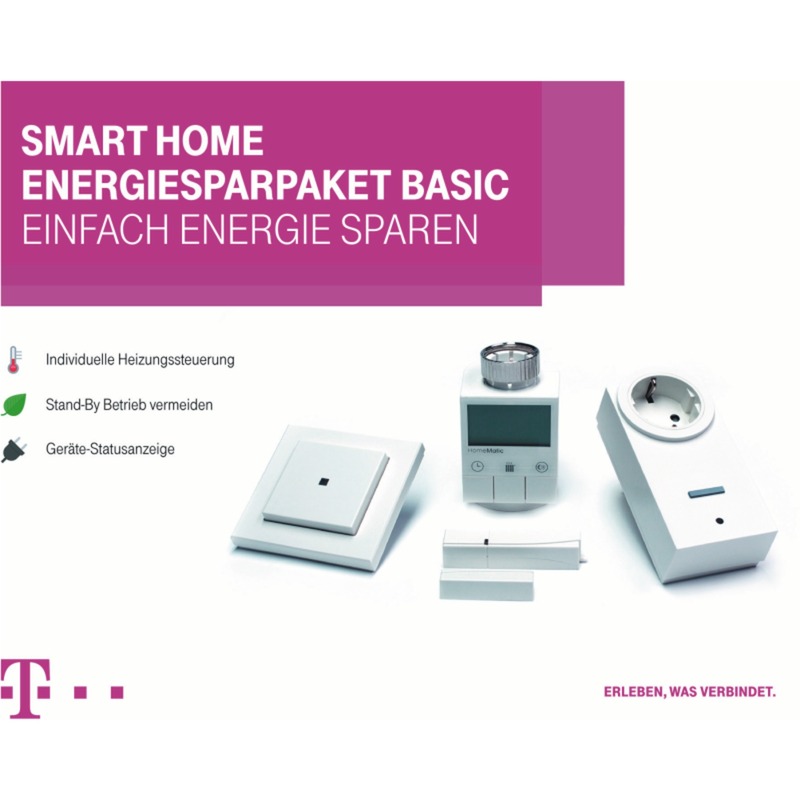 Telekom SmartHome Energiesparpaket Basic, Set | 04021114194412 Telekom SmartHome Energiesparpaket Basic, Set | 04021114194412