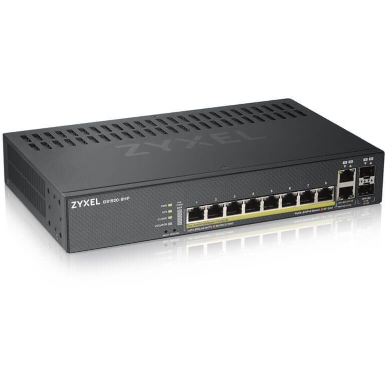 Zyxel GS1920-8HP V2, Switch | 04718937602230 Zyxel GS1920-8HP V2, Switch | 04718937602230