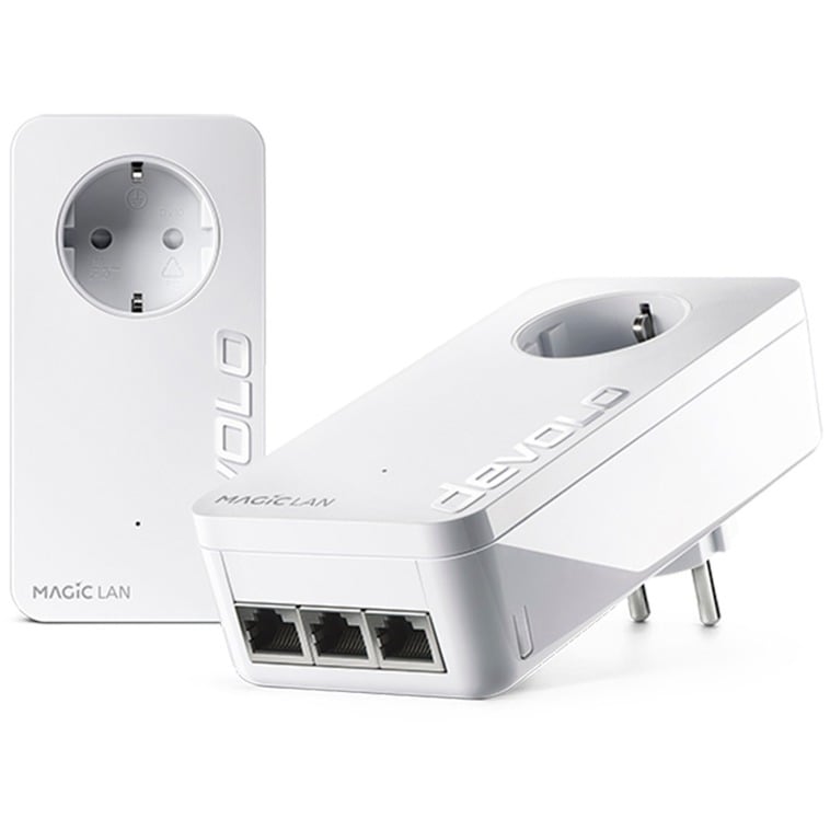 Devolo Magic 2 LAN triple + Starter Kit, Powerline | 04250059685109 Devolo Magic 2 LAN triple + Starter Kit, Powerline | 04250059685109
