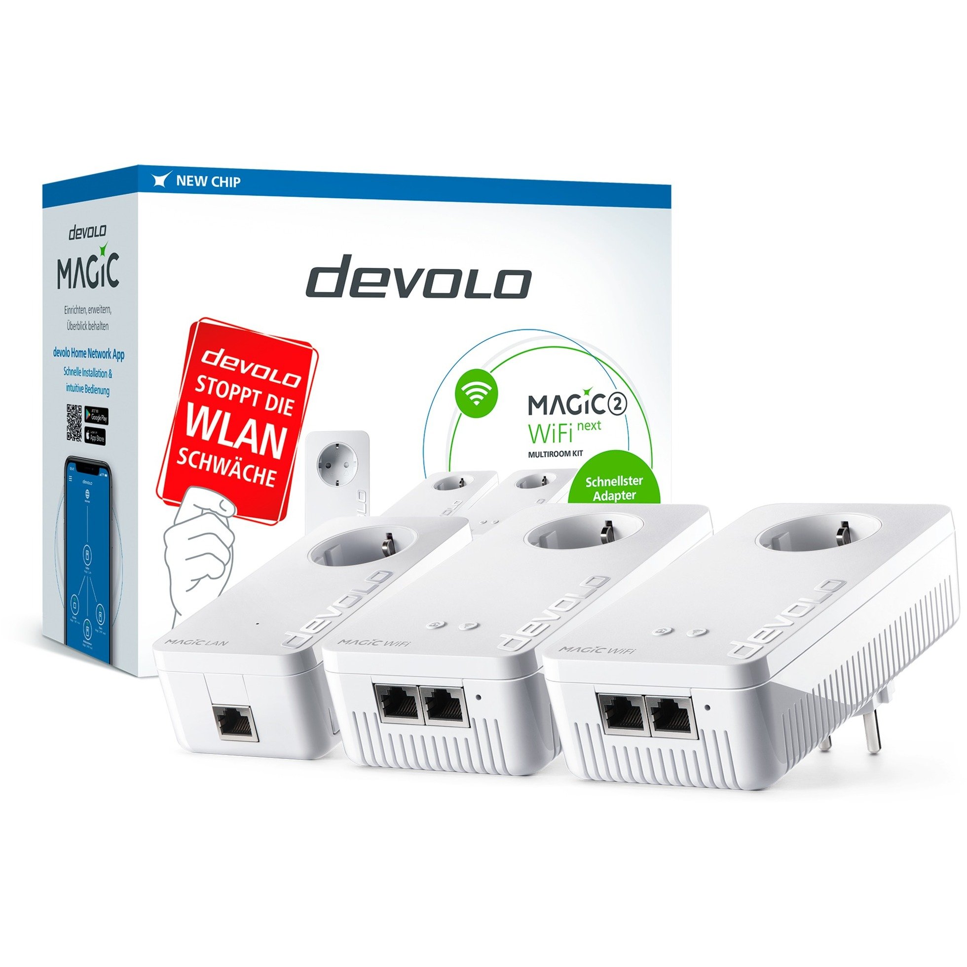 Devolo Magic 2 WiFi next Multiroom Kit, Powerline | 04250059686250