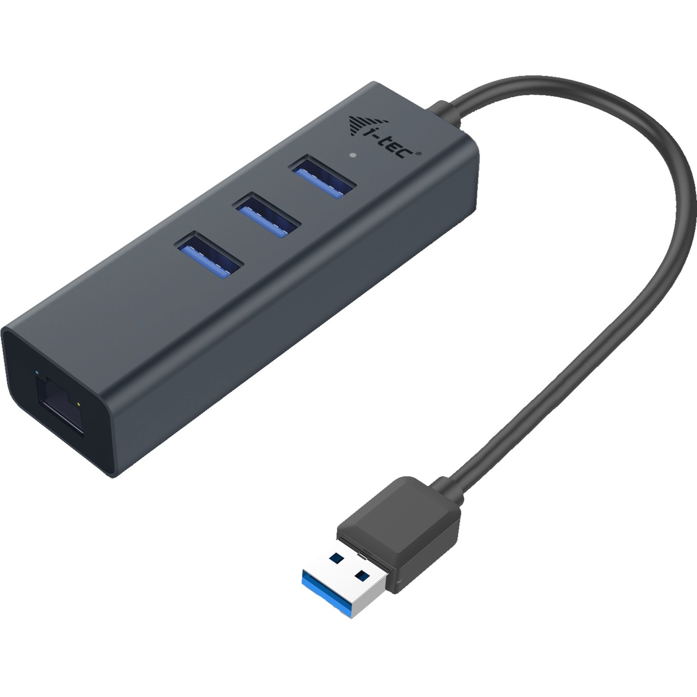 USB-A Metal HUB 3 Port Giga, USB-Hub