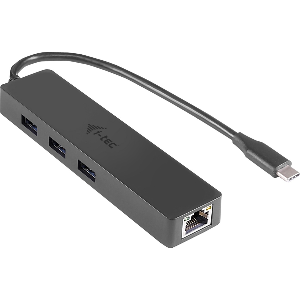 USB C Slim HUB 3 Port G-LAN, USB-Hub