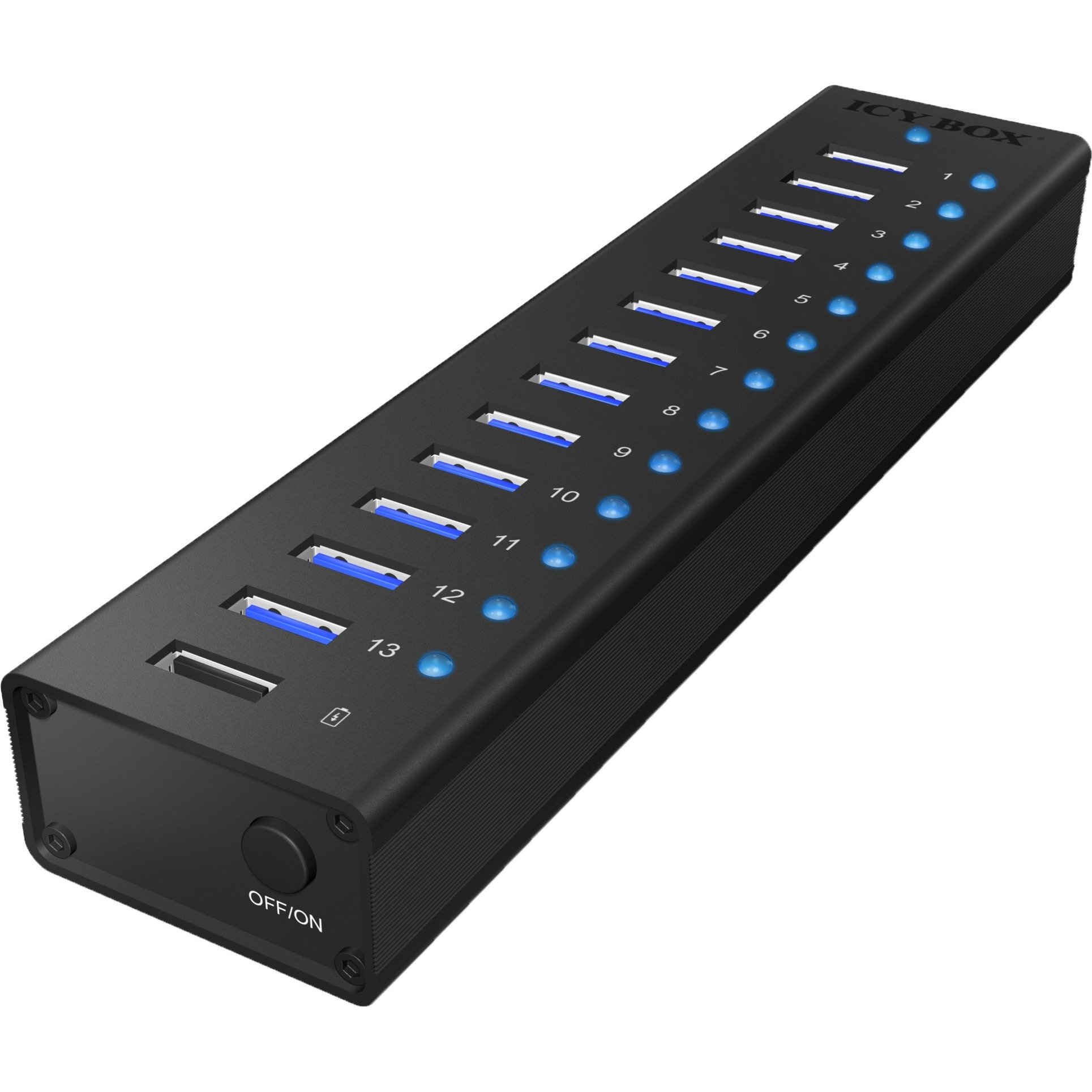 Icy Box IB-AC6113, USB-Hub | 04250078160601 Icy Box IB-AC6113, USB-Hub | 04250078160601