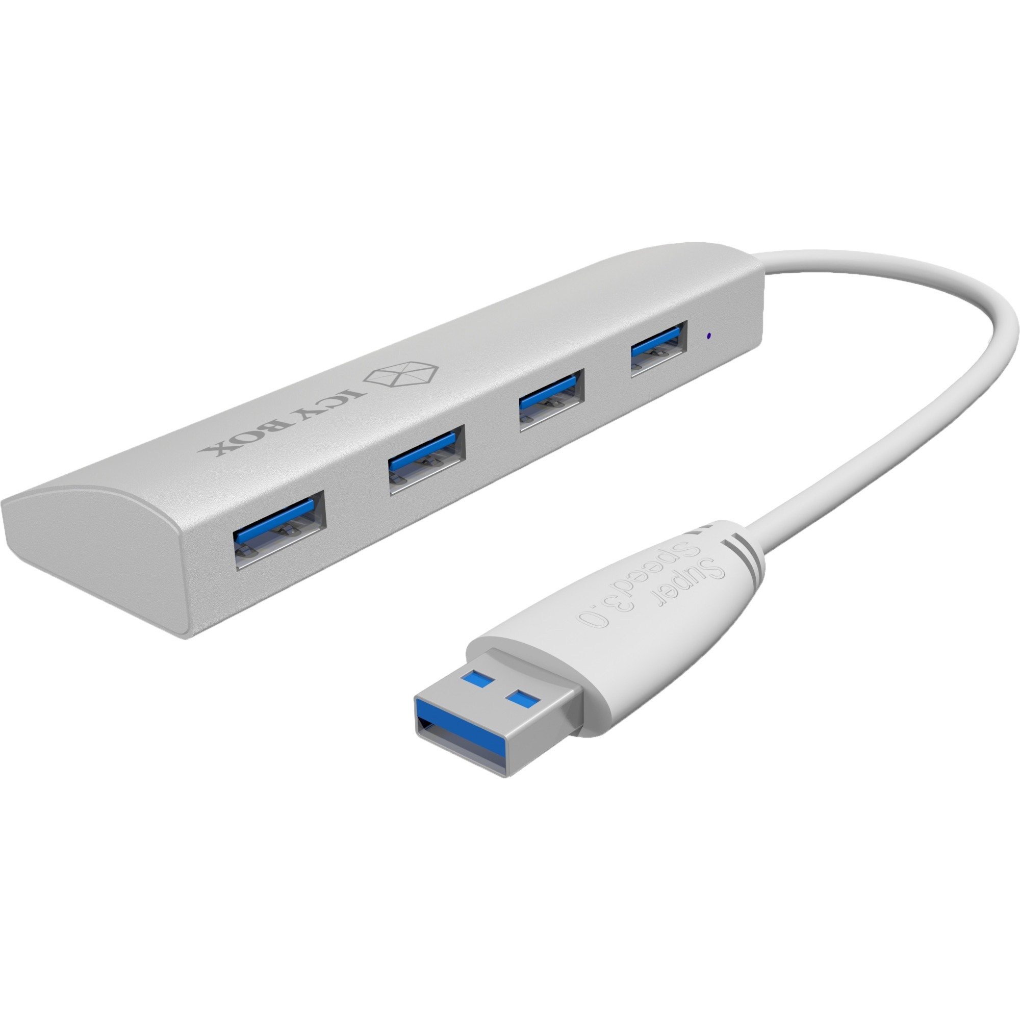 Icy Box IB-AC6401 4Port USB3.0 HUB, USB-Hub | 04250078160731 Icy Box IB-AC6401 4Port USB3.0 HUB, USB-Hub | 04250078160731
