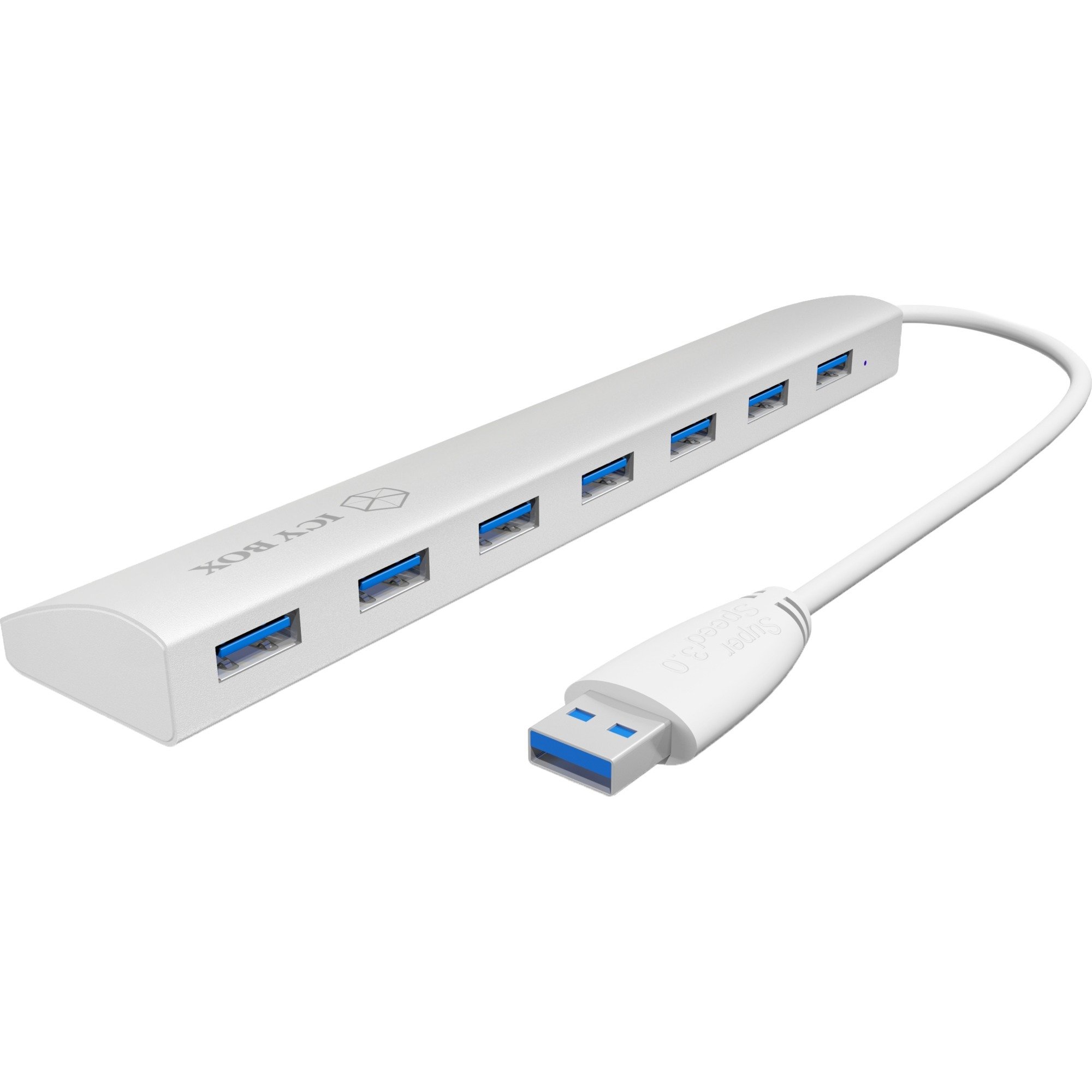 Icy Box IB-AC6701 7Port USB3.0 HUB, USB-Hub | 04250078160618 Icy Box IB-AC6701 7Port USB3.0 HUB, USB-Hub | 04250078160618