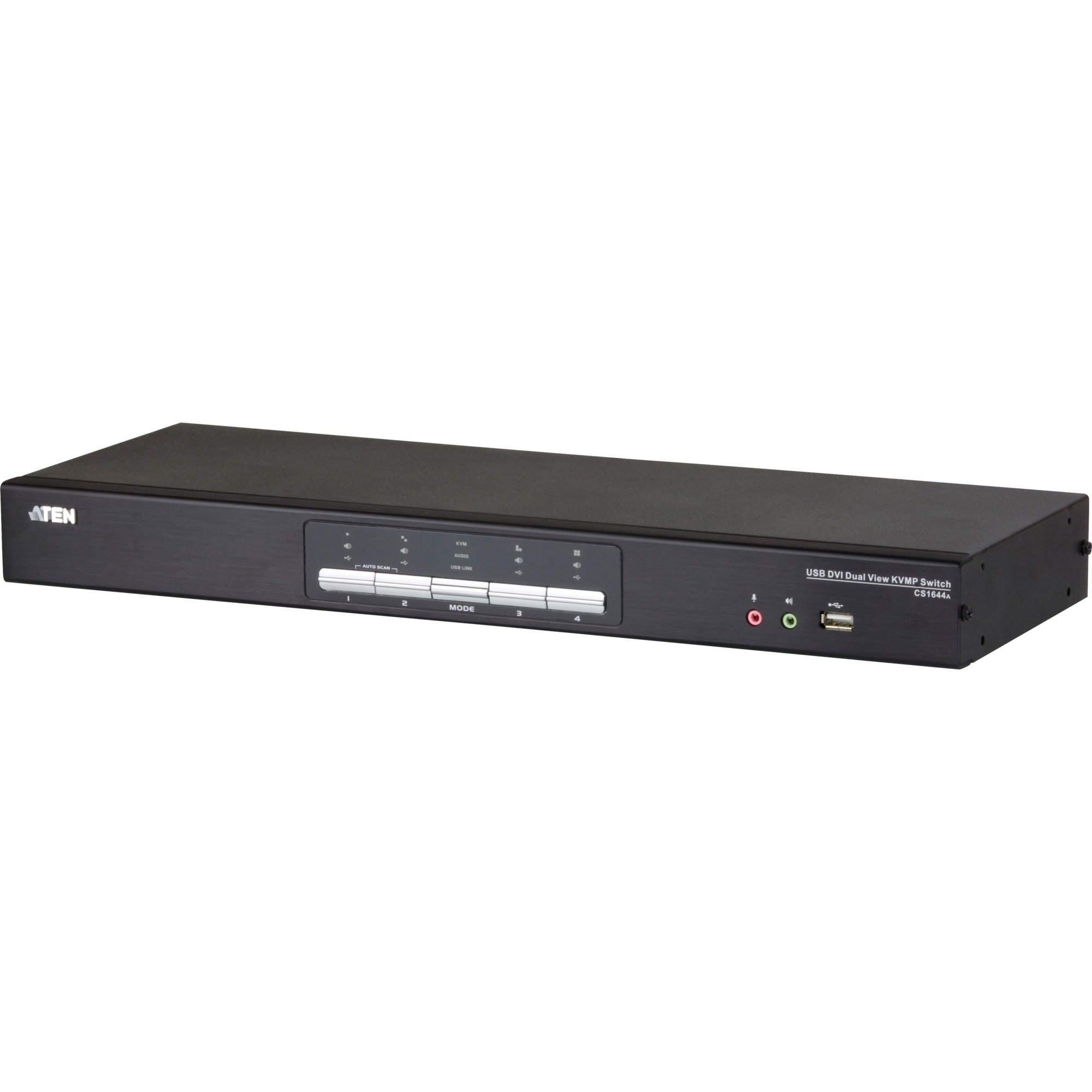 Aten 4-Port USB DVI Dual-Link Dual Display/Audio KVMP Switch CS1644A, DVI Switch | 04710423779686 Aten 4-Port USB DVI Dual-Link Dual Display/Audio KVMP Switch CS1644A, DVI Switch | 04710423779686