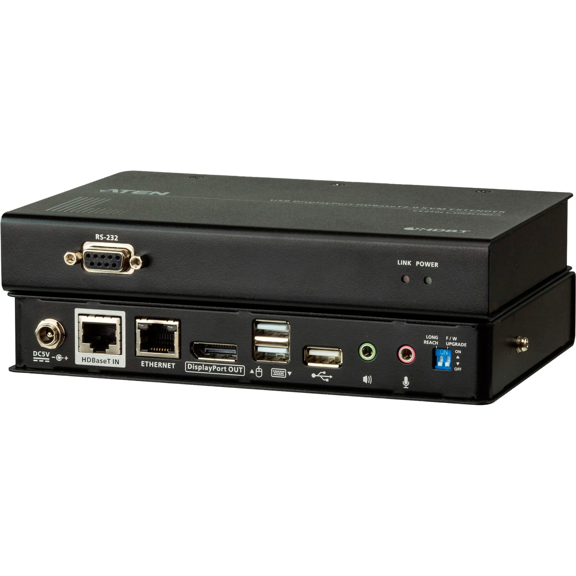 Aten CE920 USB DisplayPort HDBaseT 2.0 KVM Extender, DisplayPort-Verlängerung | 04719264646775