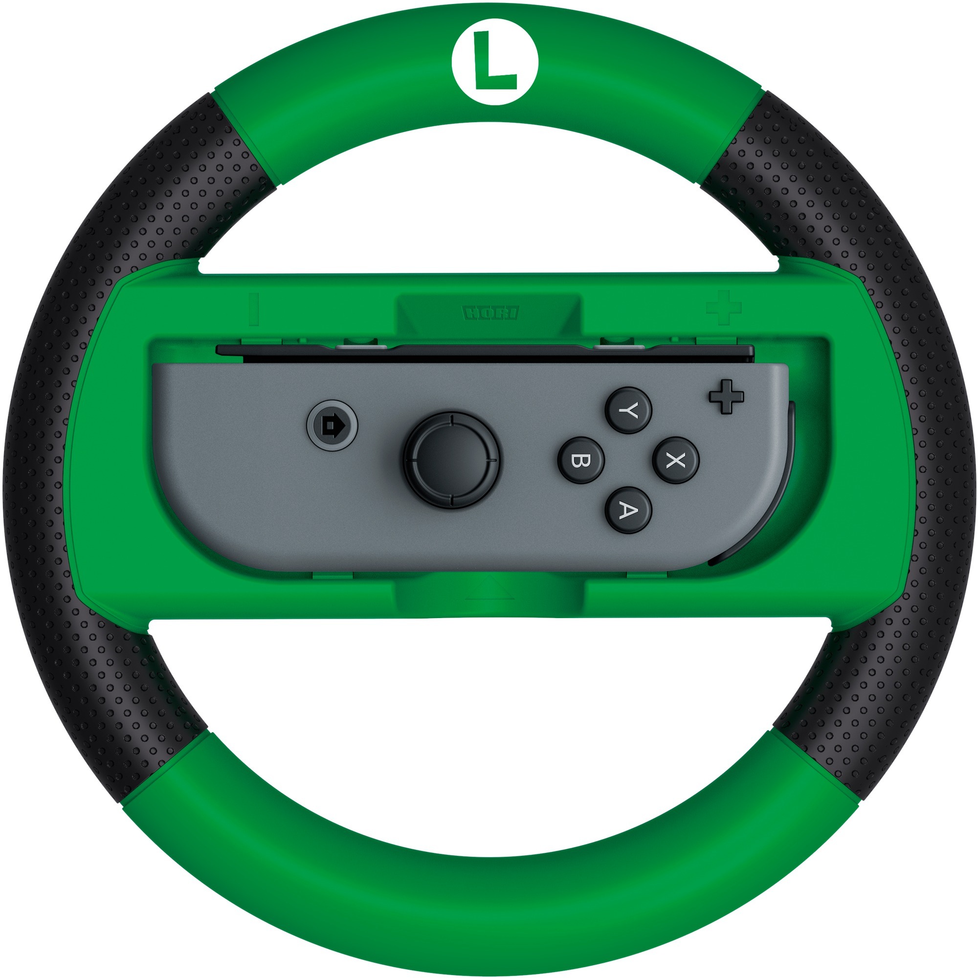 Hori Mario Kart 8 Deluxe Joy-Con Lenkrad Luigi, Halterung | 00873124006537 Hori Mario Kart 8 Deluxe Joy-Con Lenkrad Luigi, Halterung | 00873124006537
