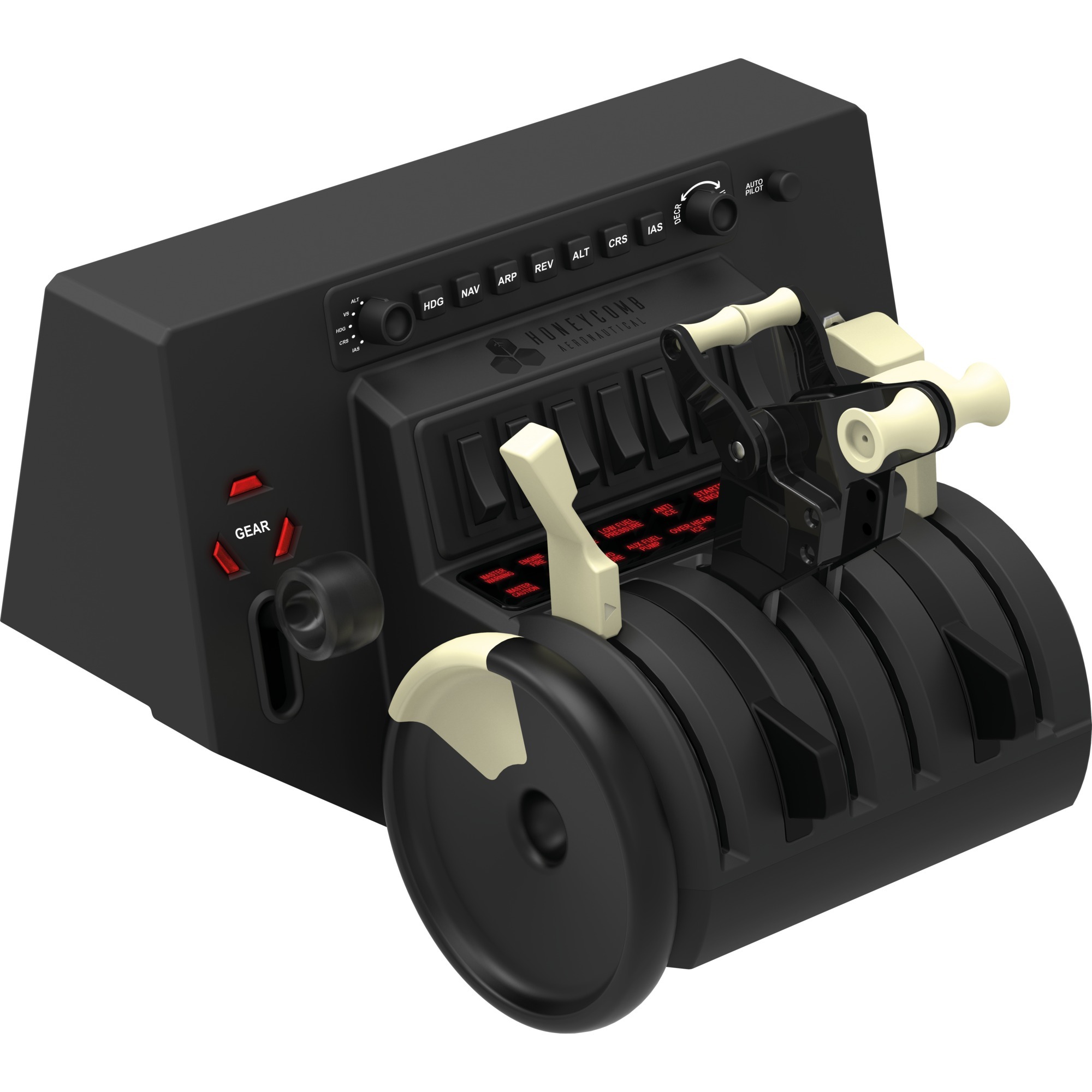 Honeycomb Aeronautical Bravo Throttle Quadrant, Schubhebel | 04039621003042 Honeycomb Aeronautical Bravo Throttle Quadrant, Schubhebel | 04039621003042