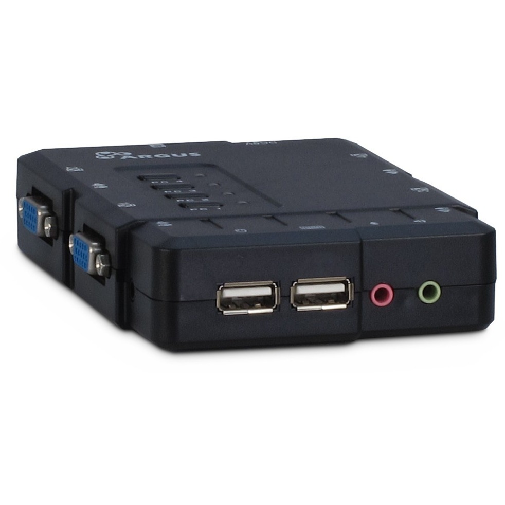 Inter-Tech IPC KVM Switch CS-41UA VGA, KVM-Switch | 04260133127920