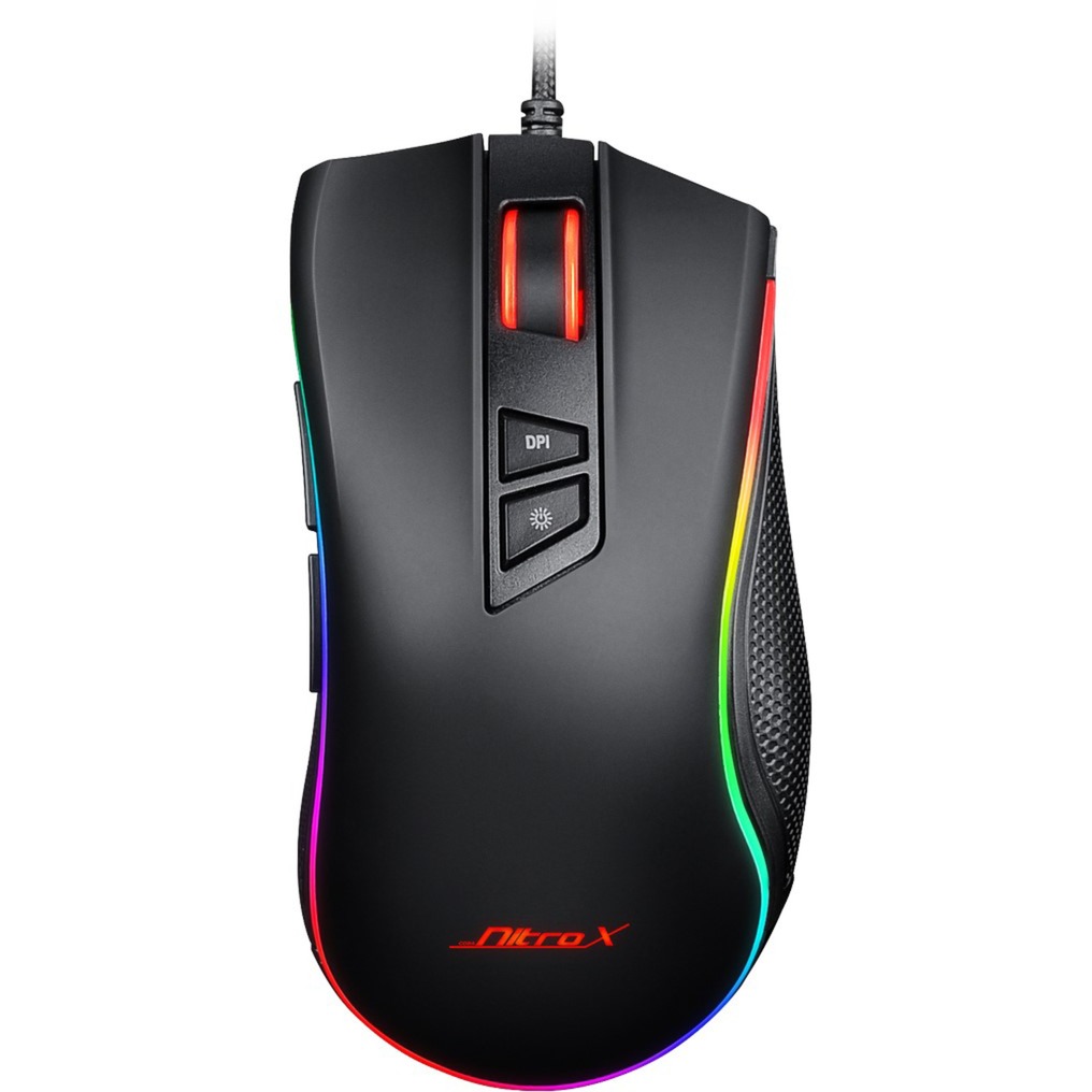 Inter-Tech Nitrox GT-300+ RGB, Gaming-Maus | 04260455644754 Inter-Tech Nitrox GT-300+ RGB, Gaming-Maus | 04260455644754