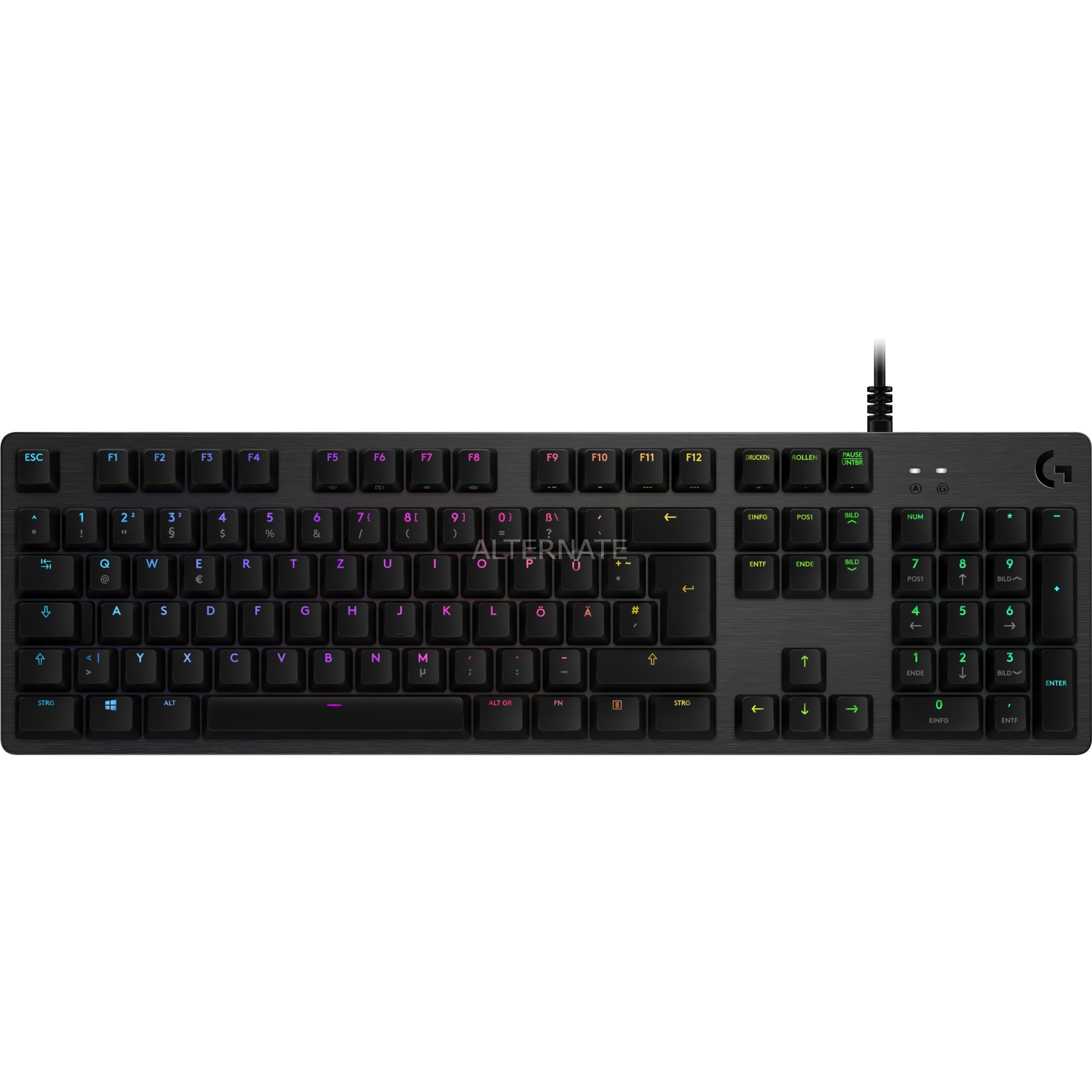 G512 CARBON LIGHTSYNC, Gaming-Tastatur