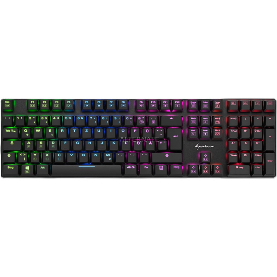 Sharkoon PureWriter RGB Gaming Tastatur für nur 51,89€ inkl. Versand statt 69,99€