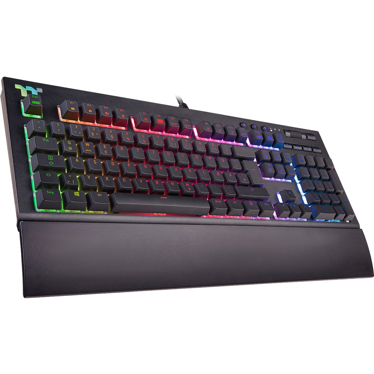 Thermaltake TT Premium X1 RGB, Gaming-Tastatur | 04711246871137 Thermaltake TT Premium X1 RGB, Gaming-Tastatur | 04711246871137