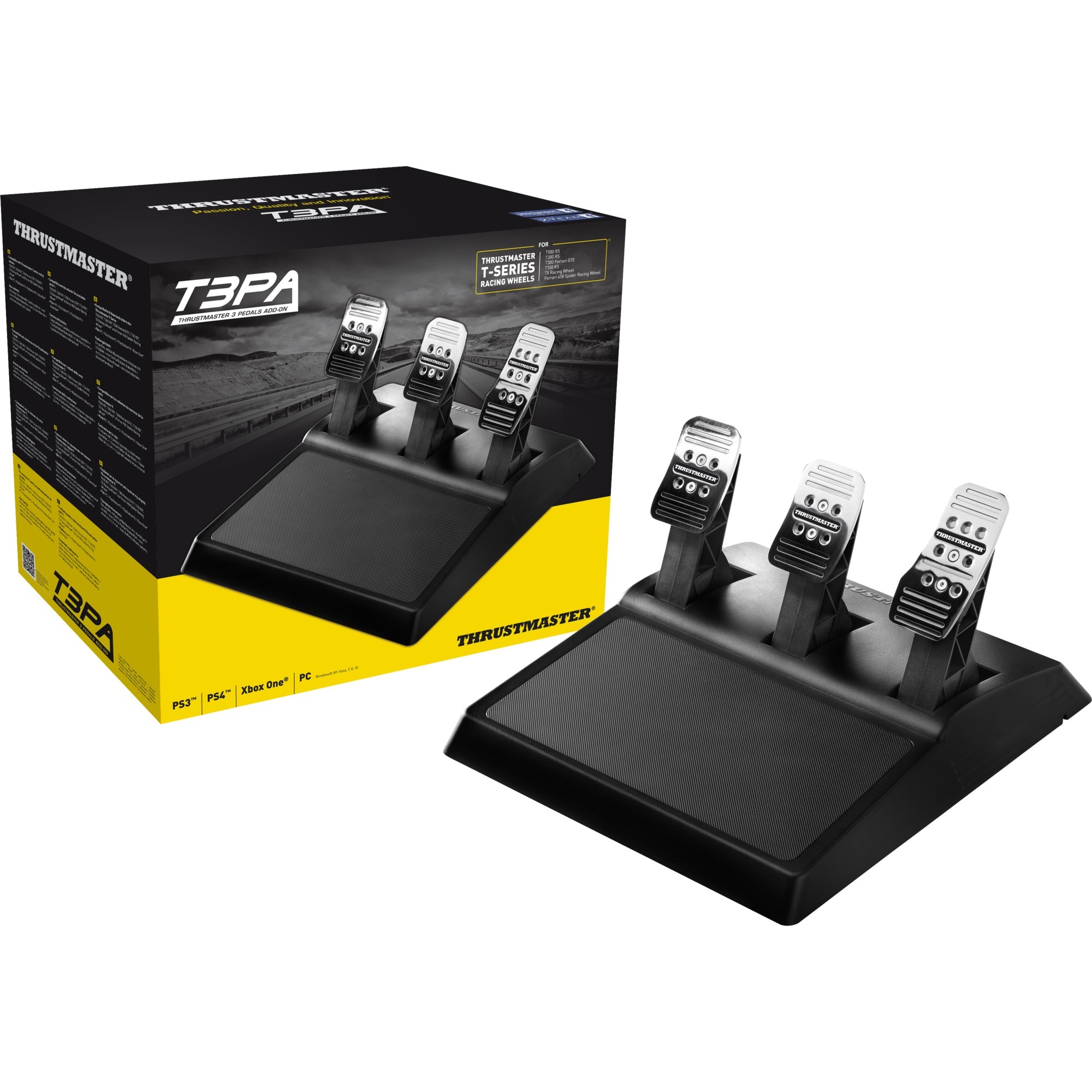 Thrustmaster Pedalset T3PA PC/XBO/PS3/PS4, Pedale | 03362934001179 Thrustmaster Pedalset T3PA PC/XBO/PS3/PS4, Pedale | 03362934001179